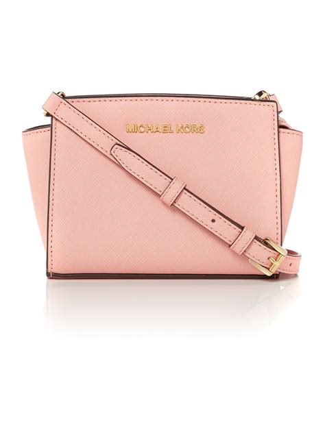 michael kors pink wallet small|michael kors pink crossbody satchel.